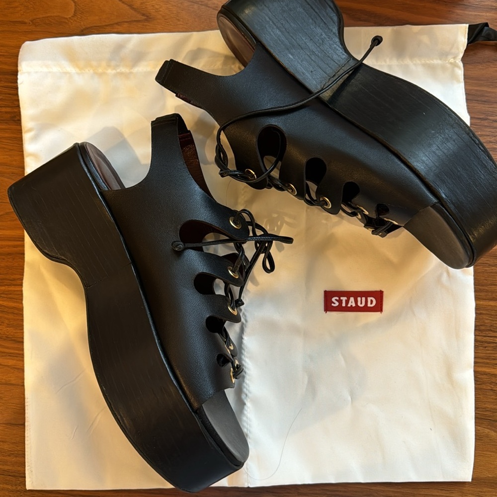 Staud Quinn Platform Sandal 39